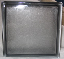 Grey Artic Coloured Glass Blocks 